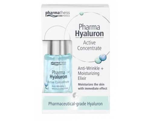 Сироватка Pharma Hyaluron Active Concentrate Активний гіалуроновий концентрат проти зморшок + Зволоження 13 мл