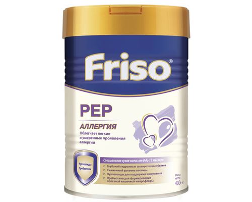 Суміш суха Friso PEP для дітей від 0 до 12 місяців на основі глибокого гідролізу білків молочної сироватки 400 г