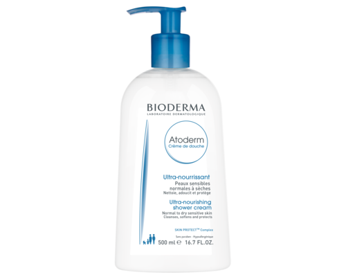 Крем Bioderma Atoderm Cream Lavante очищуючий для сухої шкіри 500 мл