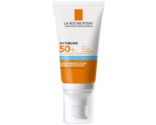 Сонцезахисний крем La Roche-Posay Anthelios Ultra Cream Eyes SPF 50+ для чутливої шкіри обличчя та шкіри навколо очей 50 мл
