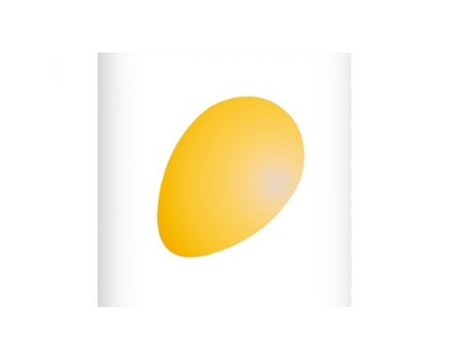Еспандер кистьовий у формі яйця слабкий OrtoSport OS-013Y оранжевий
