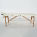 Масажний стіл RelaxLine Lagune, дерев`яна основа, світло-бежевий Фото 3