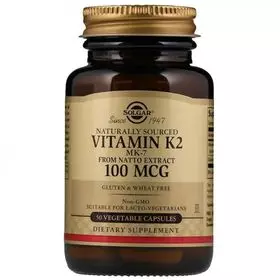 Вітаміни Solgar Vitamin K2 загальнозміцнюючі 100 мкг №50