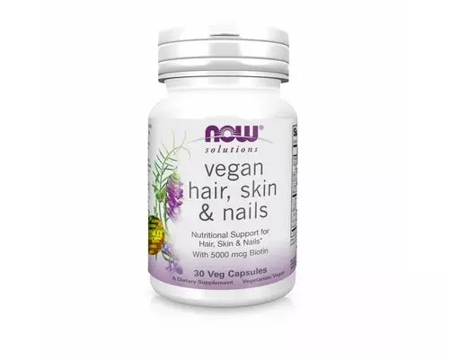 Вітаміни і мінерали Now Solutions Hair Skin Nails 90 вегакапсул