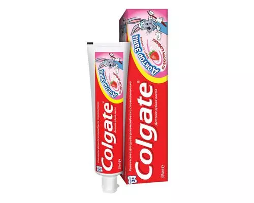 Зубна паста Colgate (Колгейт) Доктор Заяць полуниця 50мл