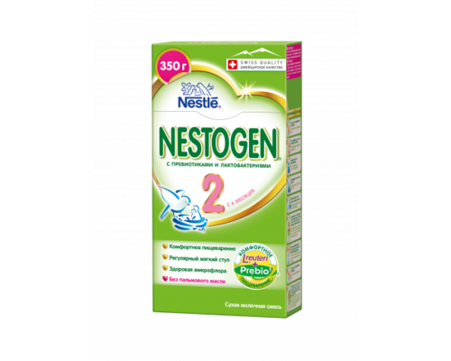Суміш Nestle Nestogen 2 з 6 мiсяцiв 350 г