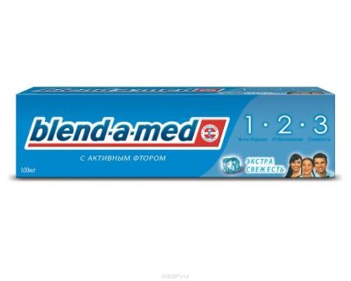 Зубна паста Blend-A-Med (Бленд-А-Мед) Чистота Свіжість Сила відбілююча 100мл