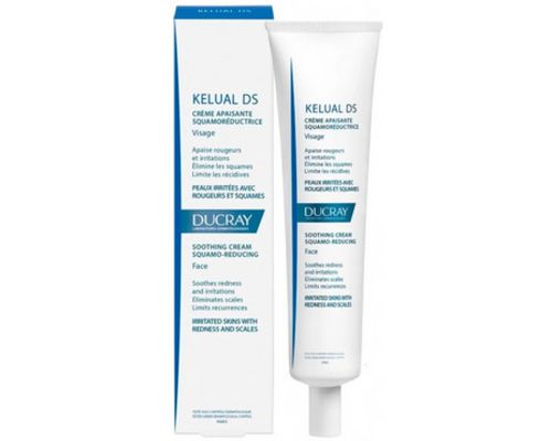 Крем заспокійливий для обличчя для зменшення себорейного лущення Ducray Kelual DS Cream для подразненої шкіри 40 мл
