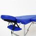 Масажний стіл RelaxLine Florence, алюмінієва основа, темно-синій Фото 4
