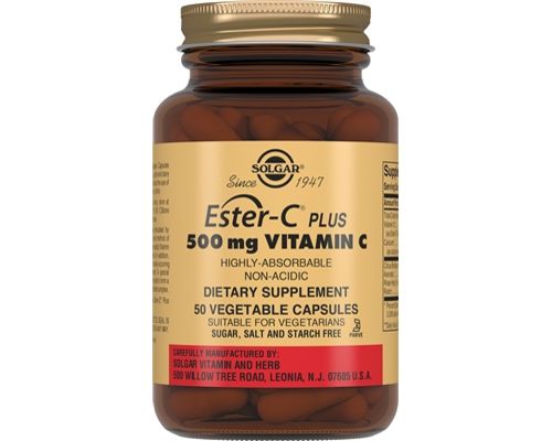 Вітаміни Solgar Ester-C plus 500 mg Vitamin C загальнозміцнюючі №50