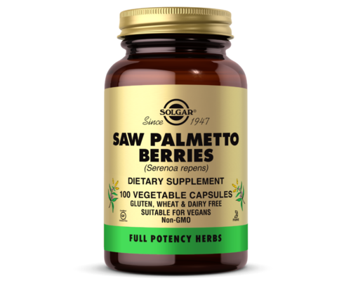Вітаміни Solgar Saw Palmetto Berries для чоловічої репродуктивної системи 639 мг №100