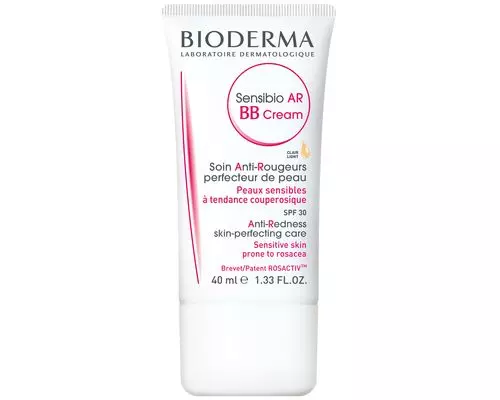 BB-крем Bioderma Sensibio AR BB Cream SPF 30+ для зменшення почервонінь для чутливої шкіри обличчя 40 мл