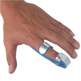 Ортез-шина для пальців руки Ortop OO-153 р.L синій