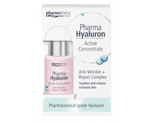 Сироватка Pharma Hyaluron Active Concentrate Активний гіалуроновий концентрат проти зморшок + Відновлення 13 мл