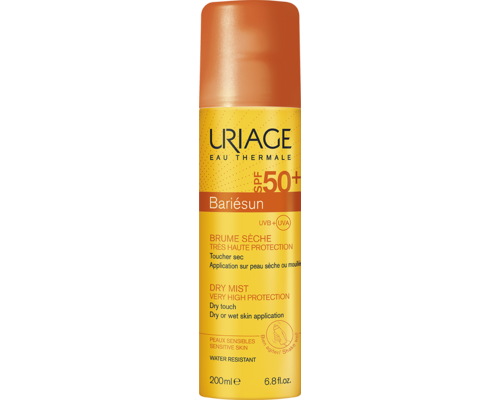 Сонцезахисний спрей-димка Uriage Bariersun Dry Mist SPF 50+ для всіх типів шкіри 200 мл