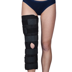 Бандаж (тутор) на колінний суглоб Алком 3013 р.3 чорний