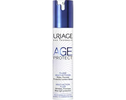 Емульсія багатофункціональна для корекції усіх вікових змін Uriage Age Protect Multi-action Fluid для нормальної та комбінованої шкіри 40 мл