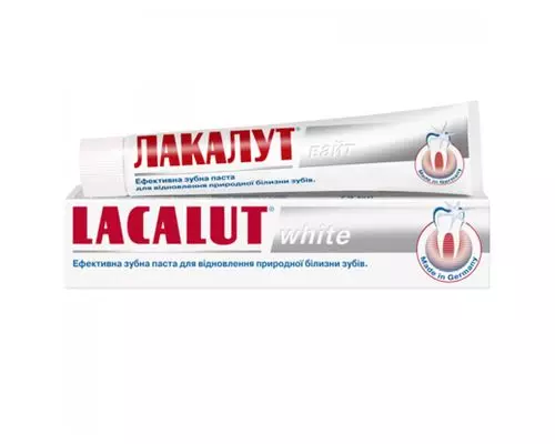 Зубна паста Lacalut (Лакалут) White 50мл