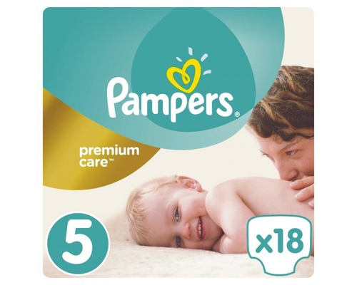 Підгузки Pampers Premium Care Junior р.5 (11-18 кг) №18