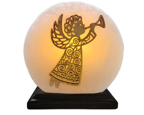 Соляна лампа панно Ангел