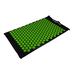 Масажний коврик Rea tape Acupressure Mat з подушкою 72х43см Зелений Фото 2
