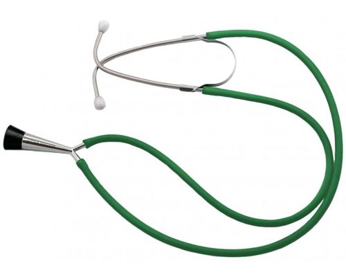 Стетоскоп акушерський з двома латексними трубками Little Doctor LD Prof-IV зелений