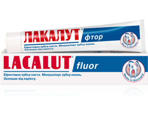 Зубна паста Lacalut (Лакалут) Fluor 75 мл