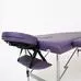 Масажний стіл RelaxLine Florence, алюмінієва основа, фіолетовий Фото 3