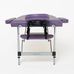 Масажний стіл RelaxLine Florence, алюмінієва основа, фіолетовий Фото 5