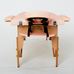 Масажний стіл RelaxLine Lagune, дерев`яна основа, світло-рожевий Фото 4